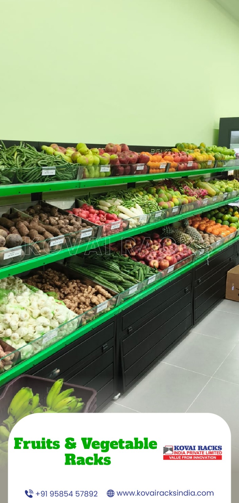 Fresh Produce Storage Rack